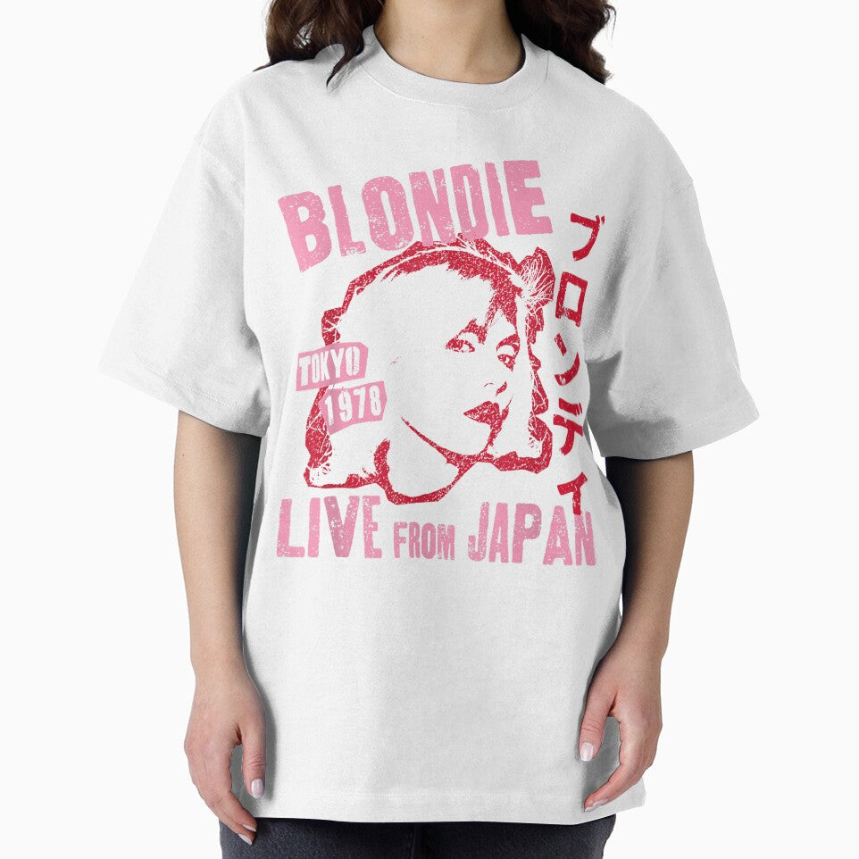 Blondie Live From Japan Flyer Vintage Band by ChristopConklin