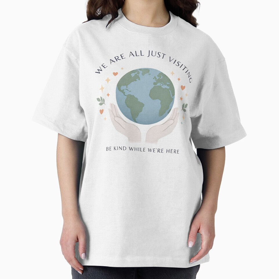 World Peace Earth Day Kindness Planet Humanity Sticker by ArcanePrintsxo