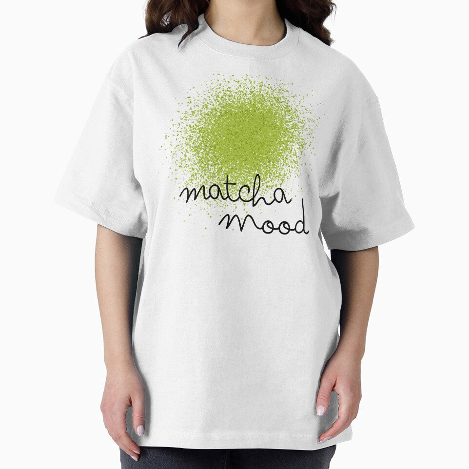 Matcha Mood | Minimalist Matcha Powder Aesthetic Illustration by MikkamioDesign