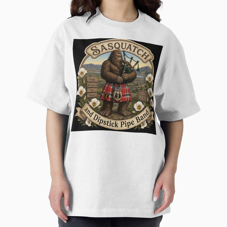 Sasquatch and Dipstick pipeband by OgdenPiper