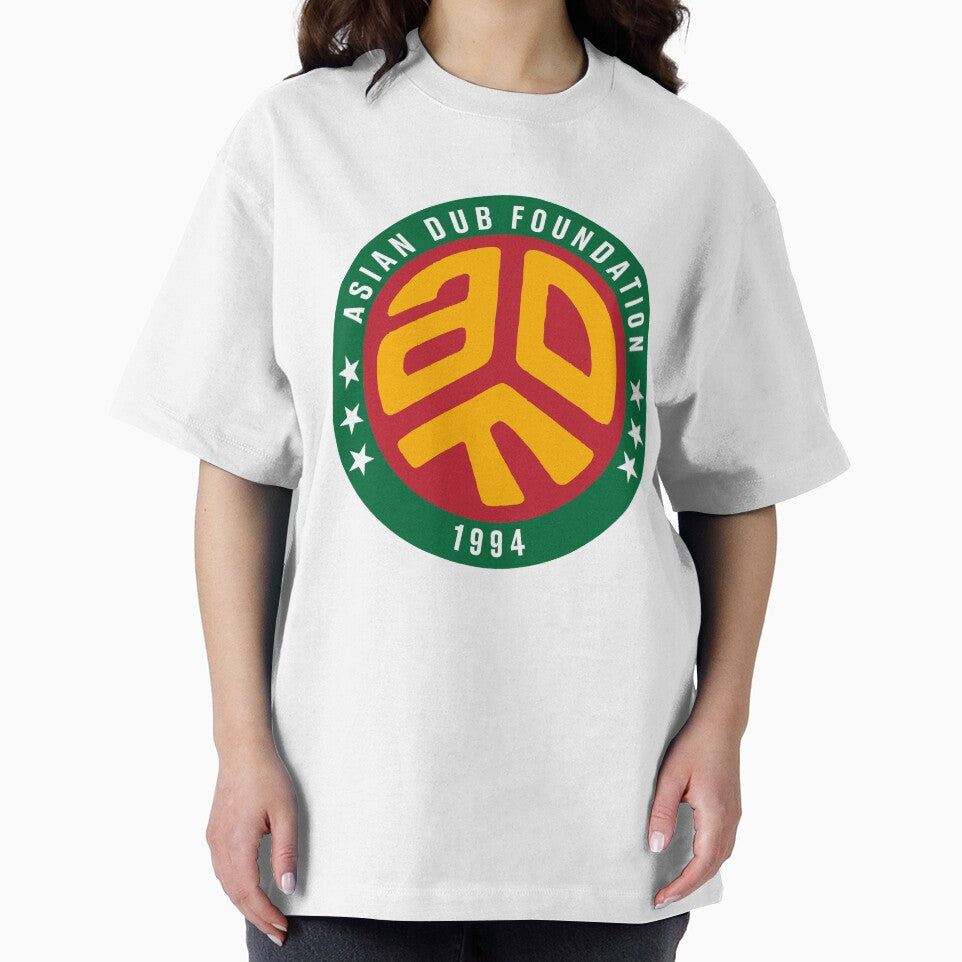 Asian Dub Foundation 1994 Activist Circular Emblem T-Shirt by EvulAtheng Designs