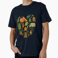 Cute Camping Doodle Collection | Campfire Adventure Outdoor Nature by Dream Vibe
