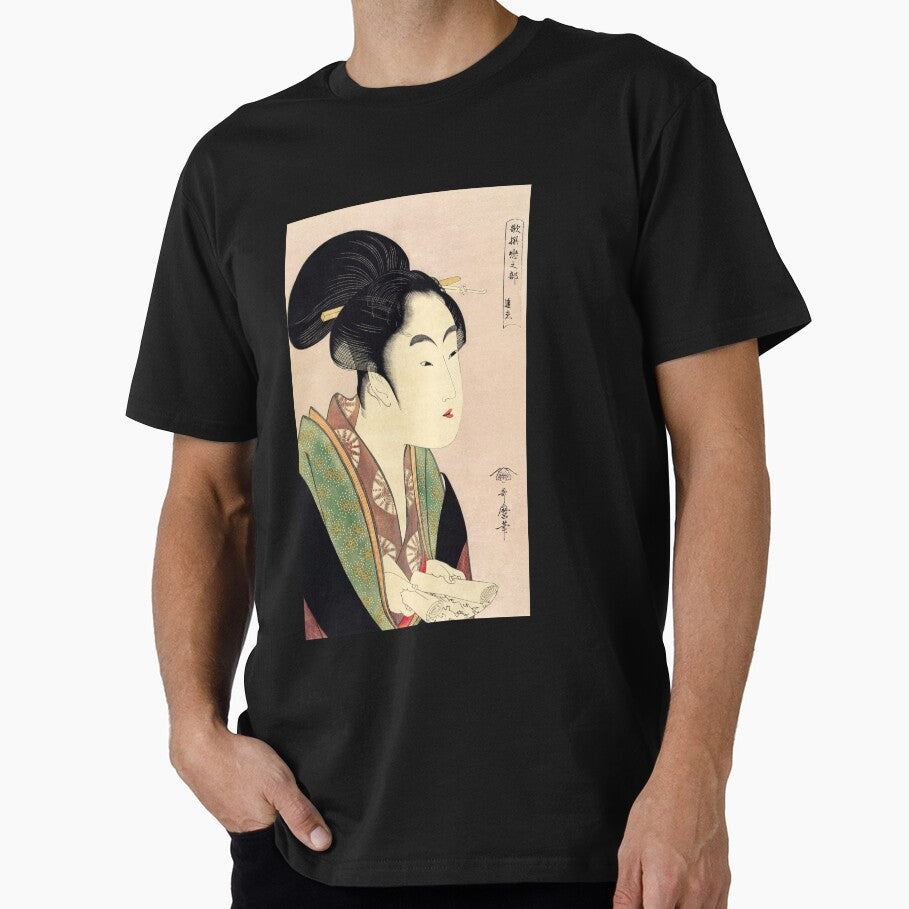 Vintage Japanese Ukiyo-e  Woman by Inspirationmotivation