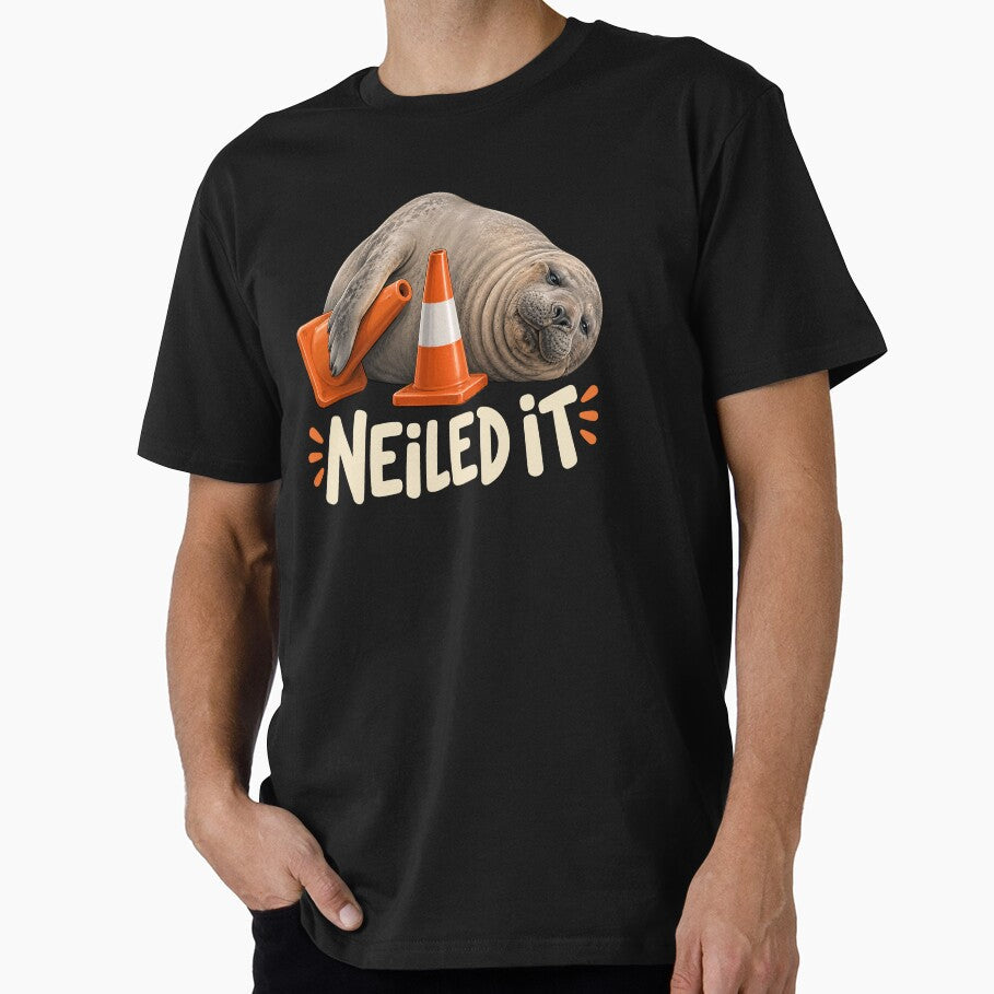 Neil The Seal by Eh Plus Designs