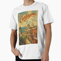 Cartagena Colombia Travel Souvenir - Retro Illustration by VisualArtsOasis