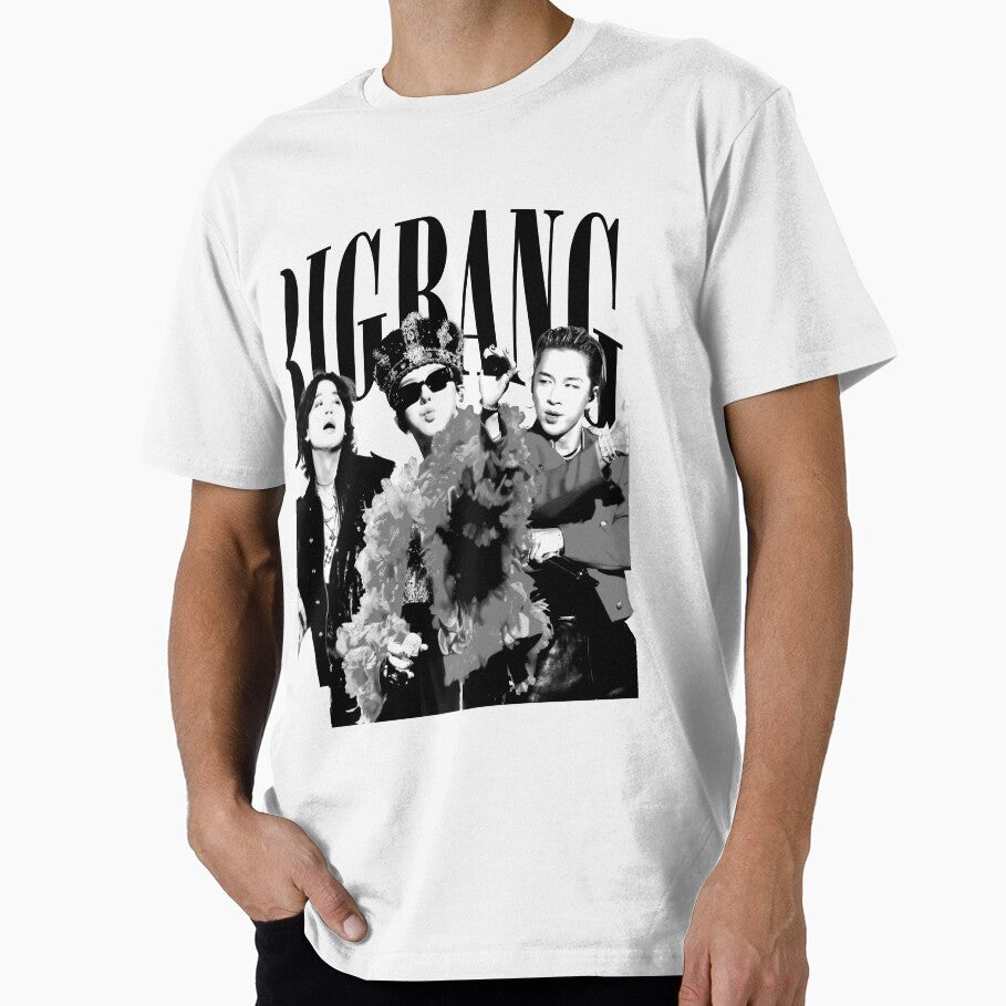 BIGBANG Vintage Shirt, Vintage 90s Music Shirt, GDragon Taeyang Daesung Shirt, Summer Concert Bootleg Tee, KPop Tee by BerryHand