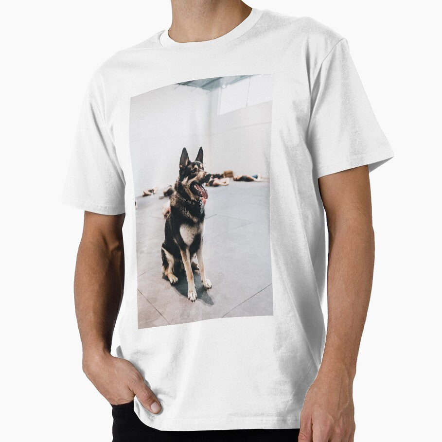 Dog in yoga class by IamDeebee