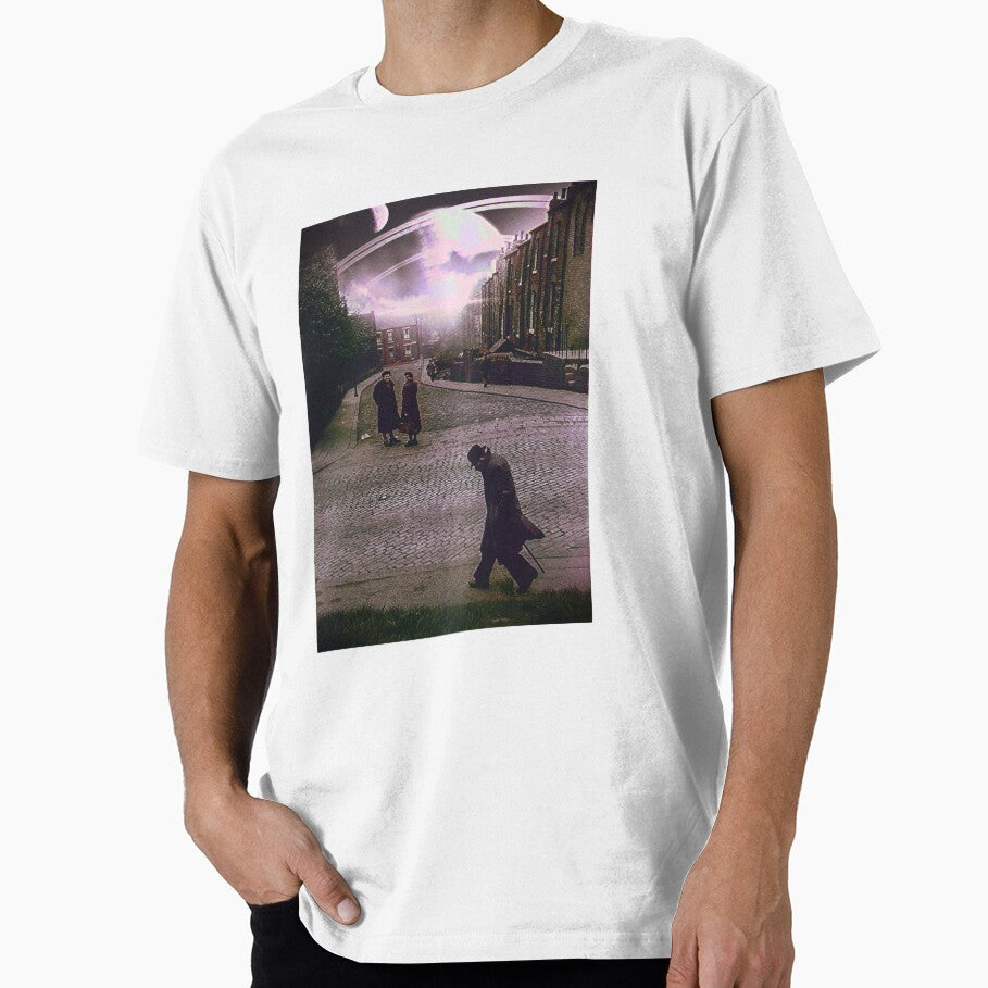 I walk alone and there's a big planet outside by Artshopop
