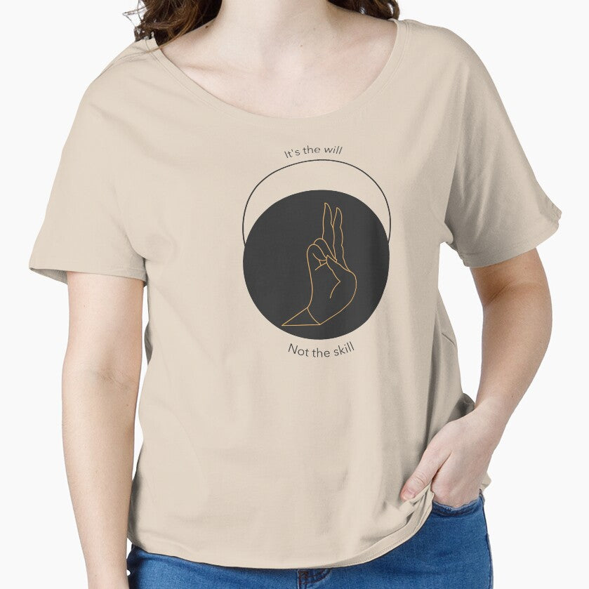 It's the will Yoga Classic T-Shirt by HalasDesign