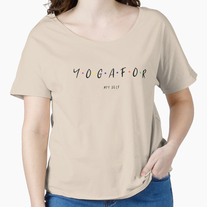 YOGA FOR MY SELF Classic T-Shirt for yoga poses by HalasDesign