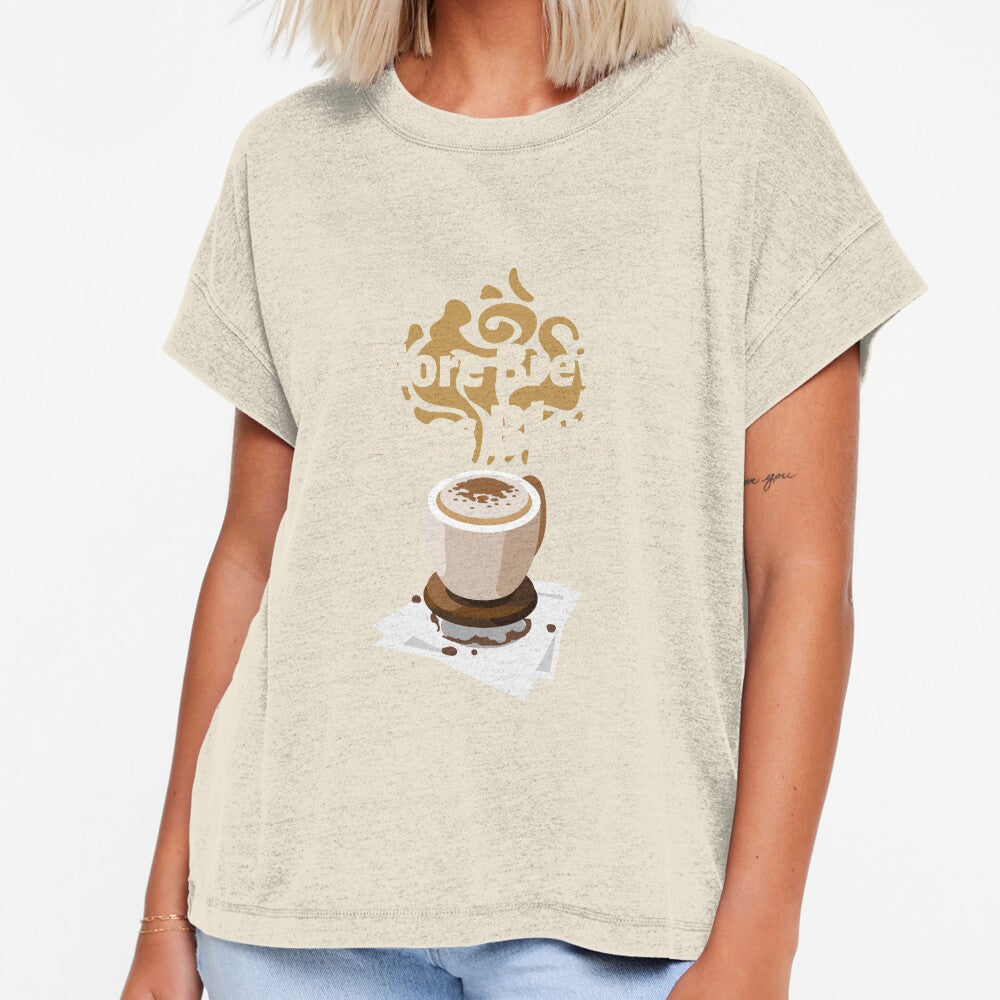 More Brew, Less Blue Crew Neck Unisex Tee by CrafteeTrends