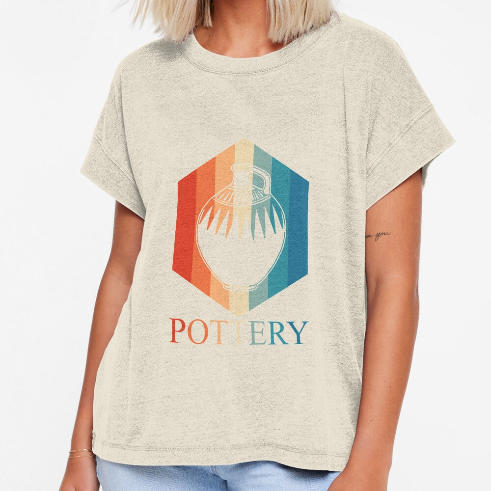 Retro Pottery | Potter Ceramic Artist Wheel Clay Glazed by Cedinho