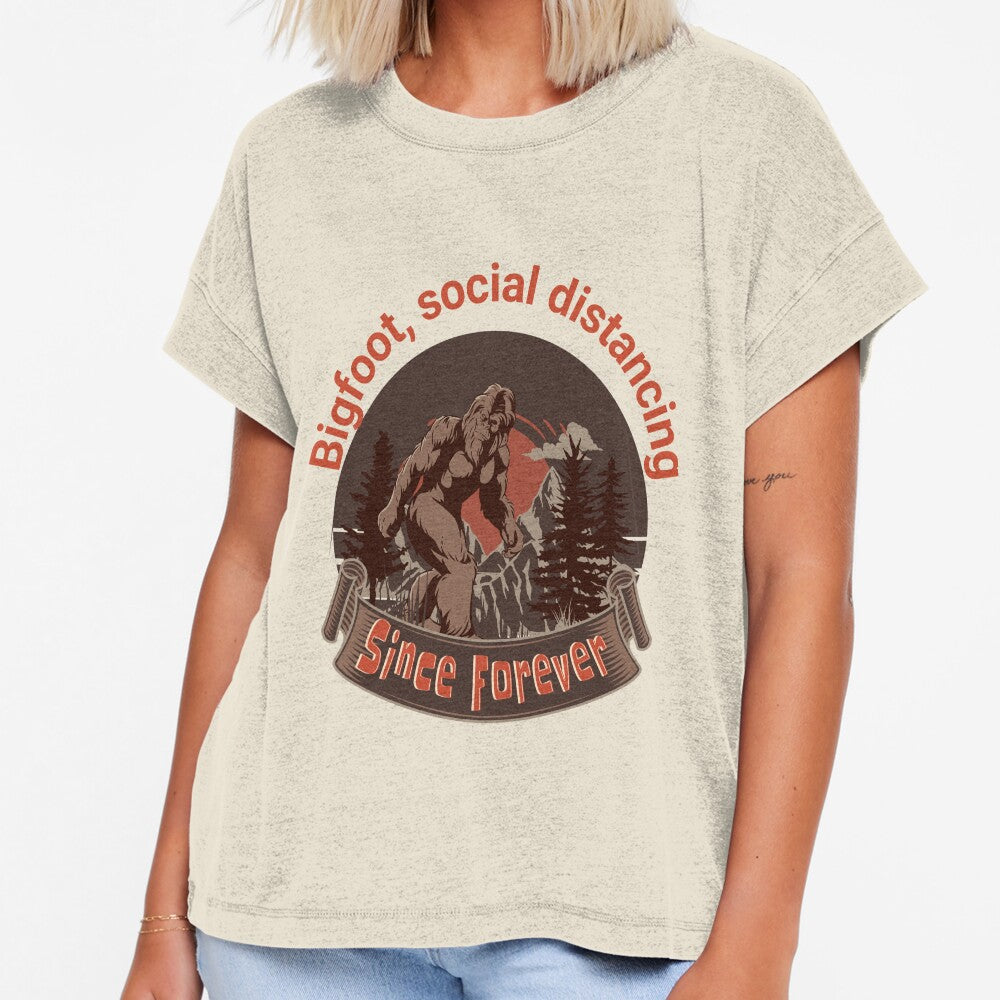 Bigfoot Social Distancing by mamamiamarket