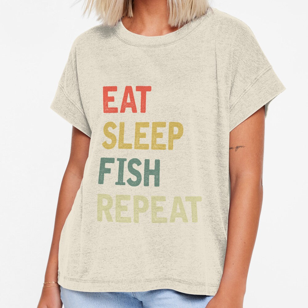 Eat sleep fish repeat by iskapa