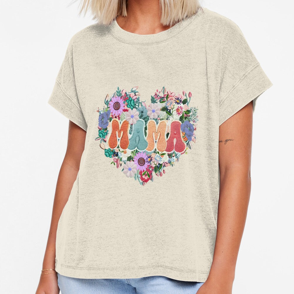 Mama Retro Groovy Flower Love by RachelRebel