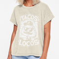 Tacos Locos Funny Urban Food Design by wrestletoys