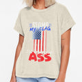 Stomp My Flag I'll Stomp Your Ass T-shirt by AllStarMerch