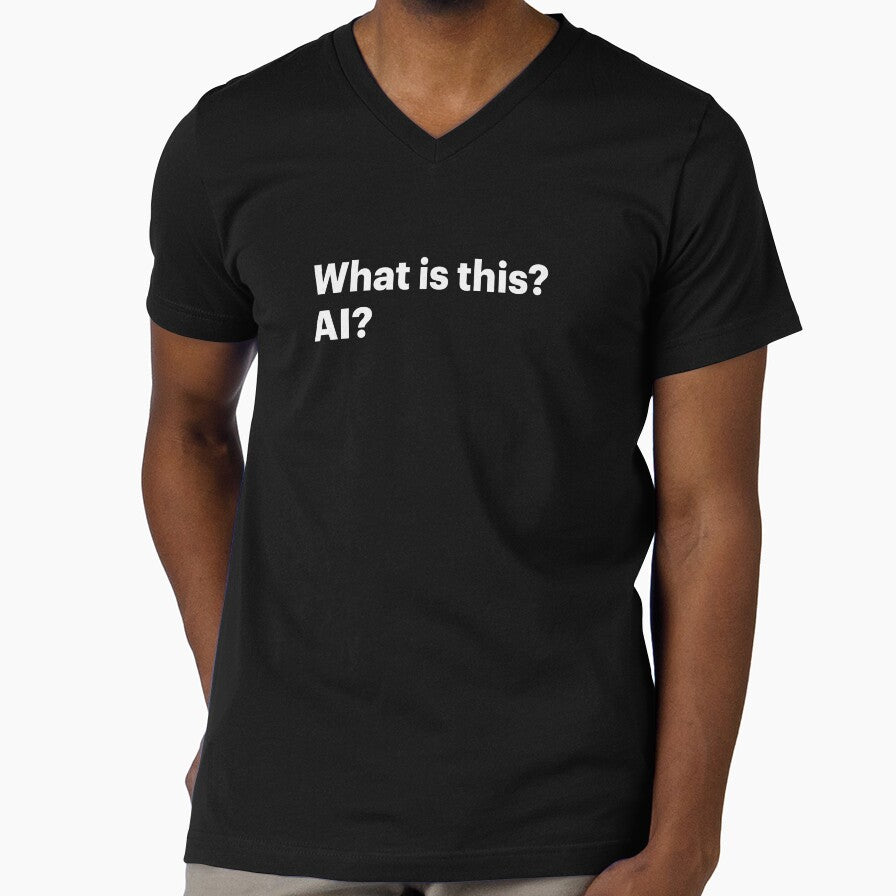 What is this? AI? (White text) by STUDIO-72