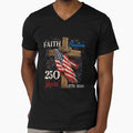 250 Years Faith And Freedom Christian Patriotic USA 1776 2026 Design by kiralynstration