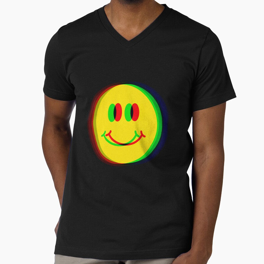 Psychedelic Smiley Happy Face by Sweet-Tee-Usa