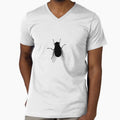 Minimal Fly Illustration - Black and White Insect Art by ZizoaArt