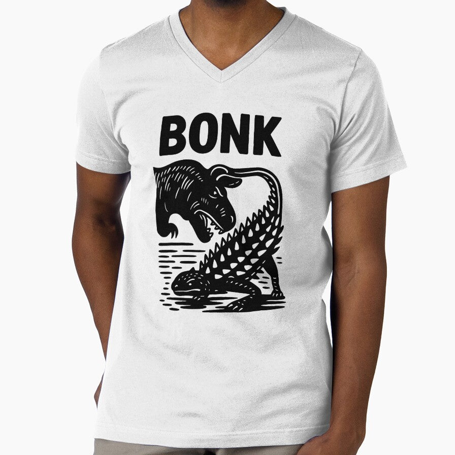 Funny Bonk Dinosaur Ankylosaurus Dino Prehistoric Humor by pansak