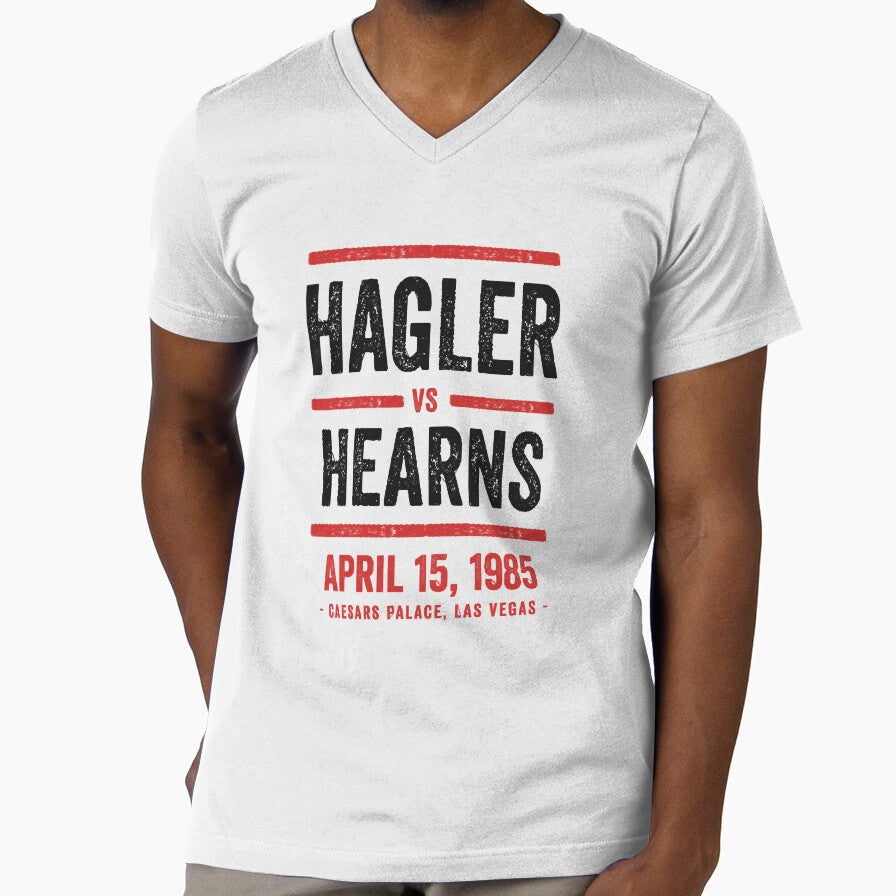 Hagler vs Hearns by Monoslothshop